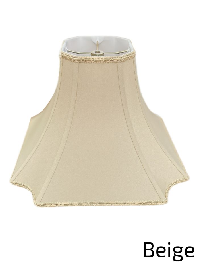 Fenchelshades.com - Inverted Square Bell Lampshade Gimp Trim 4.5x4.5-11x11-9 Beige online for only 35