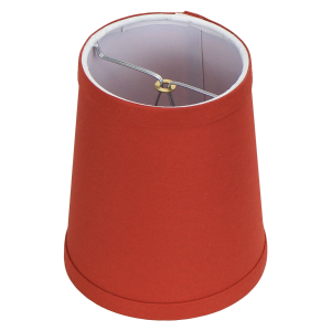 4 x 5 x 6 Round Lampshade with Flame Clip Attachment