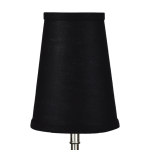 4 x 6 x 8 Round Lampshade with Nickel Washer Attachment