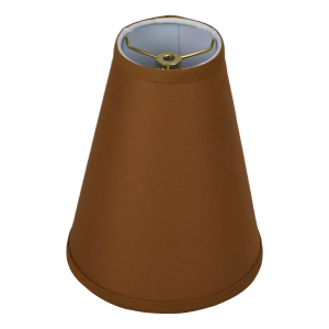 4 x 8 x 10 Round Lampshade with Brass Washer Attachment