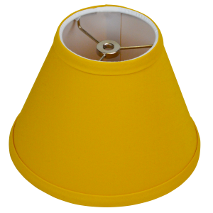 4 x 8 x 6 Round Lampshade with Nickel Washer Attachment