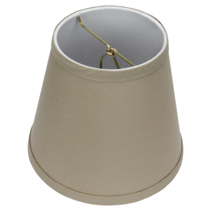 5 x 8 x 7 Round Lampshade with Bulb Clip Attachment