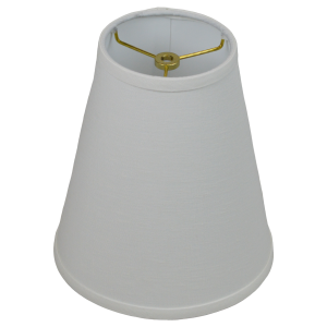 5 x 9 x 10 Round Lampshade with Brass Washer Attachment