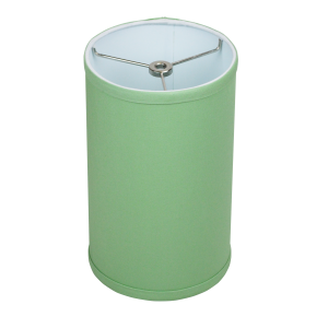 6 x 6 x 10 Drum Lampshade with Nickel Washer Attachment