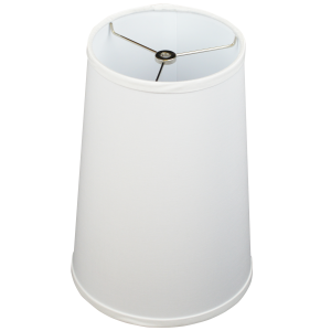 7 x 9 x 13 Round Lampshade with Nickel Washer Attachment