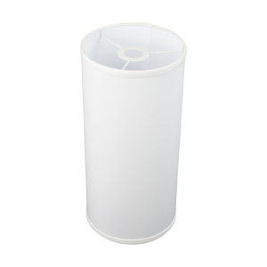 8 x 8 x 17 Round Lampshade with European Attachment