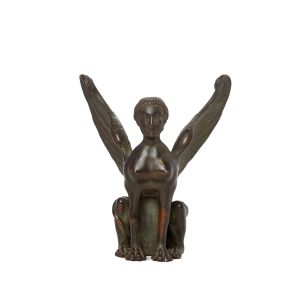 Grand Tour Sphinx Candlestick