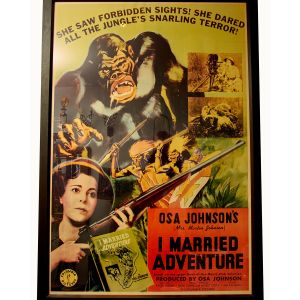 I Married Adventure Movie Original Poster Osa Johnson