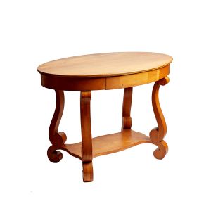 Empire Center Table with Scroll Legs