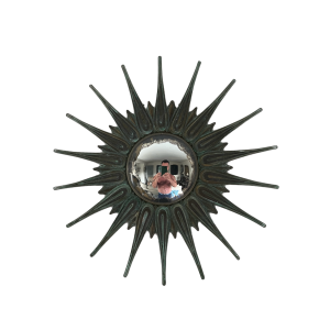 Bronze Starburst Convex Mirror Continental 